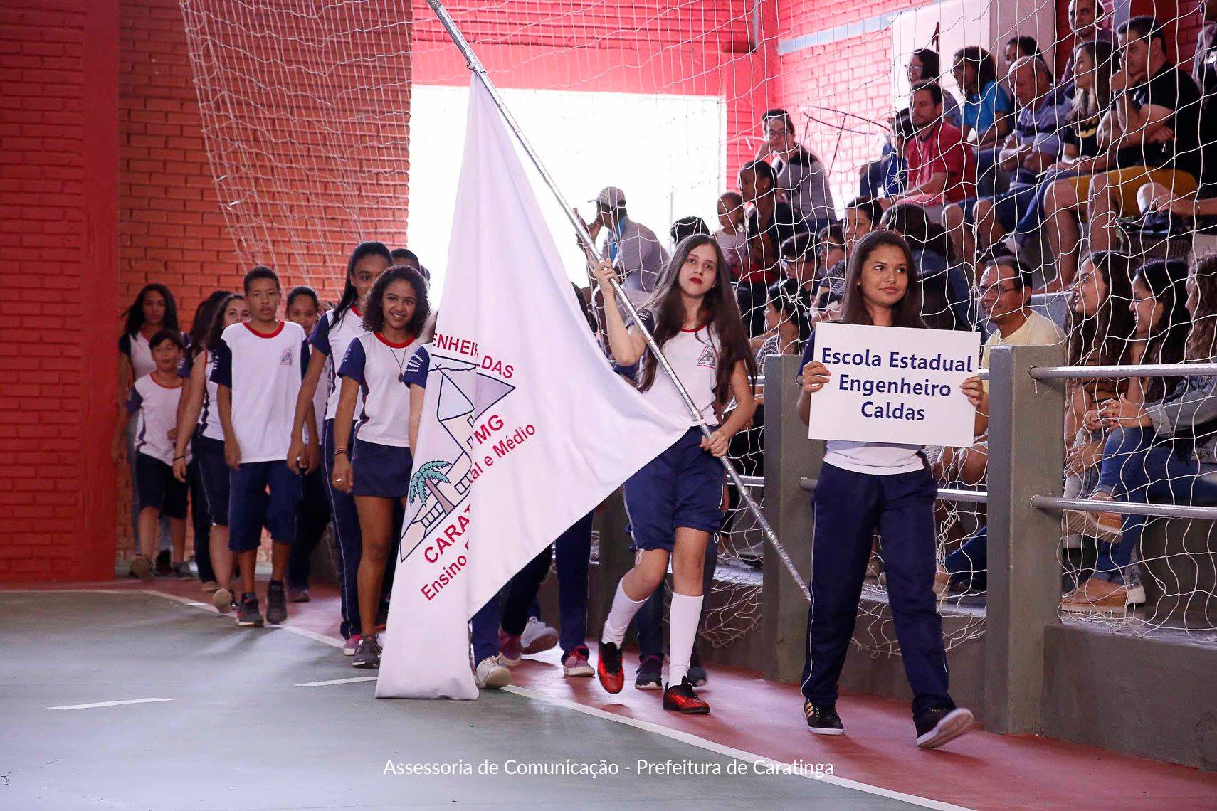 Começam os Jogos Estudantis de Caratinga