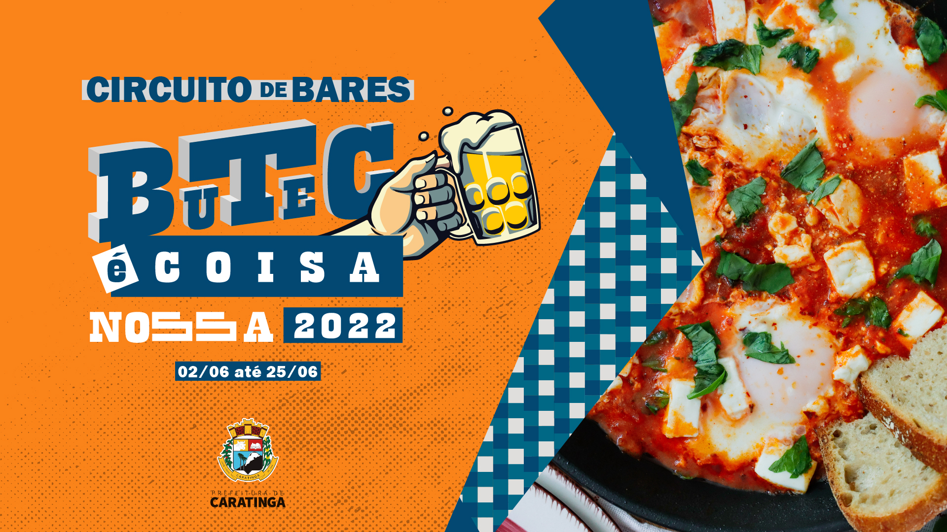 Neste sábado tem a abertura oficial do Bar, Boteco & Cia 2022!