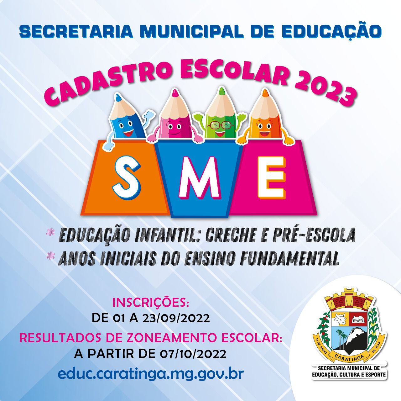 PORTAL DA EDUCAÇÃO DE CARATINGA